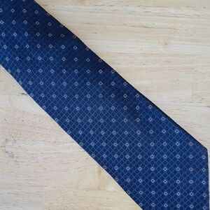 Tombolini Navy Geometric Men's Tie